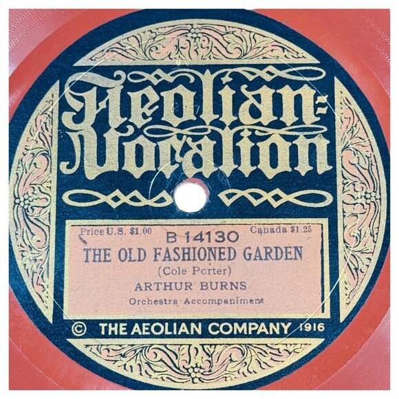 Aeolian Vocalion 14130 Charles Harrison Rockabye Lullaby / Old Fashioned Garden - Picture 4 of 4